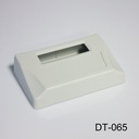 DT-065 Sloped Desktop Light Grey Enclosure  434