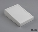 [DT-120-0-0-G-0] DT-120 Sloped Desktop Light Grey Enclosure  487