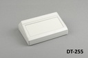 DT-255 Sloped Desktop Light Grey Enclosure  516