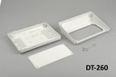 DT-260 Sloped Desktop Enclosure (Light Gray) Pieces 118