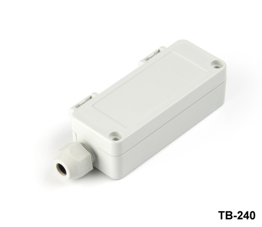 [TB-240-0-0-G-0] TB-240 IP-67 Enclosure with Moulded-on Cable Gland